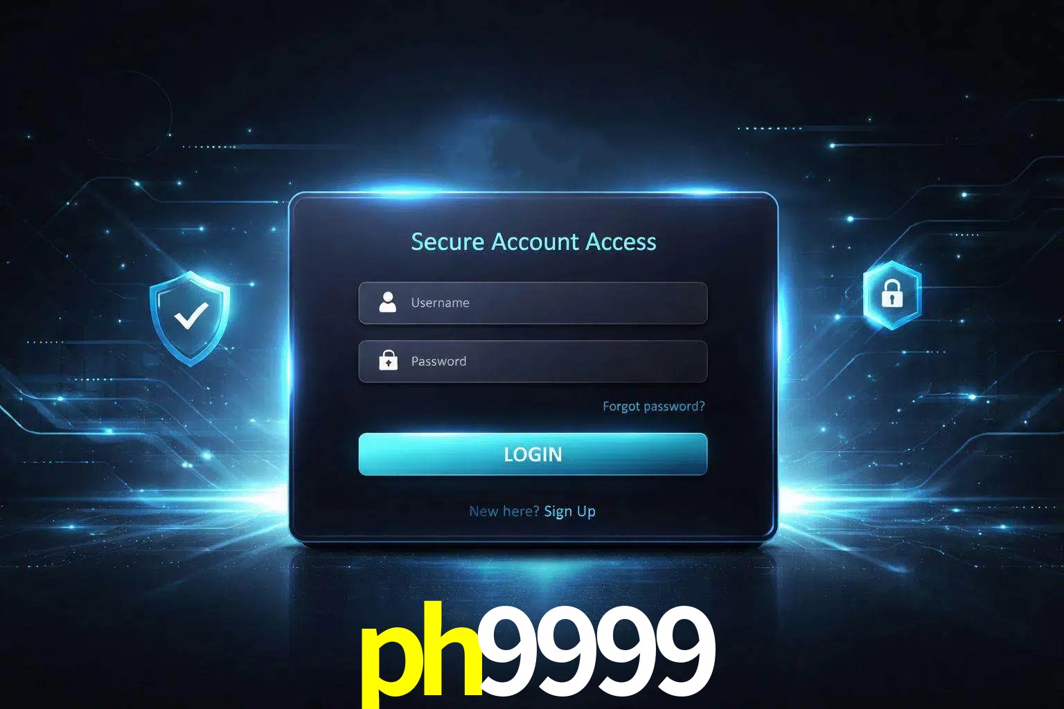 Pantalla de inicio de sesión de cuenta ph9999 para usuarios en México